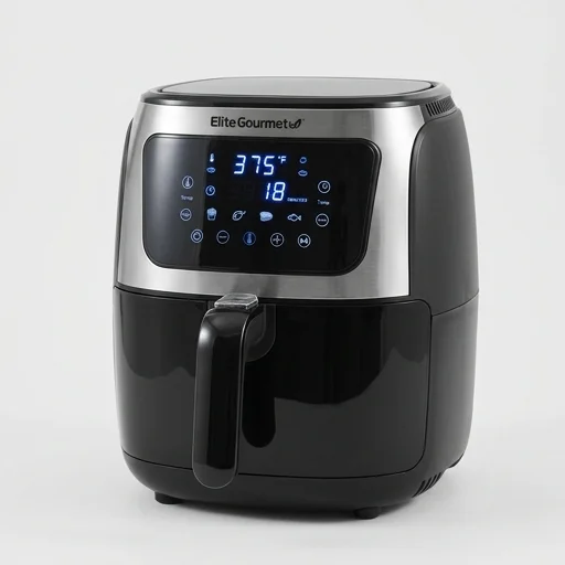 Elite Gourmet EAF-2500 Digital Air Fryer view 3