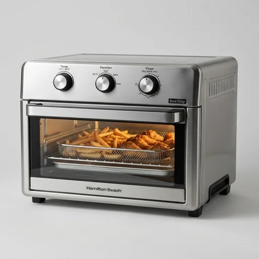 Hamilton Beach Sure Crisp Air Fryer Toaster Oven view 2